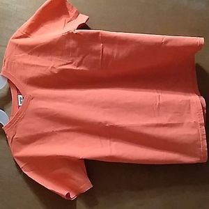 Russell Athletic Women's Orange T-shirt